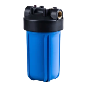 10-Inch Big Blue Filter Housing – Double O-Ring Seal, Blue PP Shell for RO Water Purifier