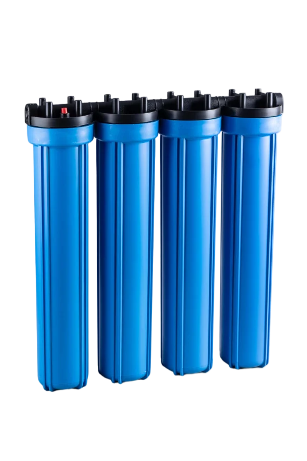 20in 4-Stage Filter Housing | Integrated Manifold Cap Design