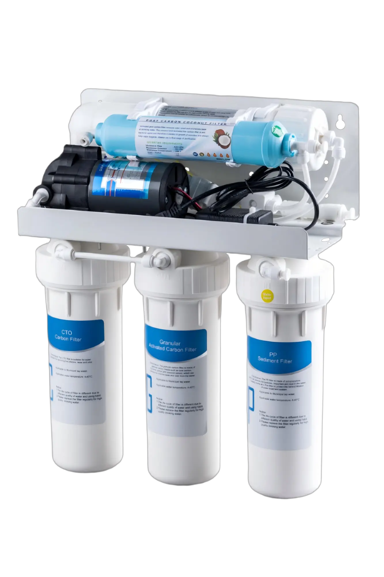 Under-Sink RO Water Purifier With Durable Iron Mounting Plate - Image 2