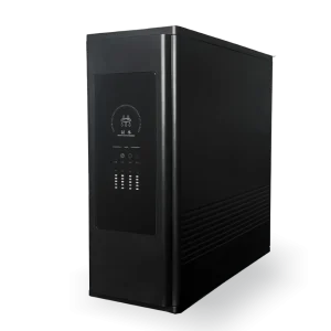 XINGYAO home RO water purifier with black minimalist design